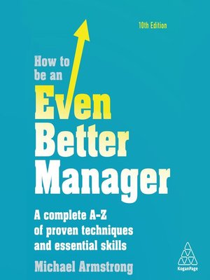 cover image of How to be an Even Better Manager